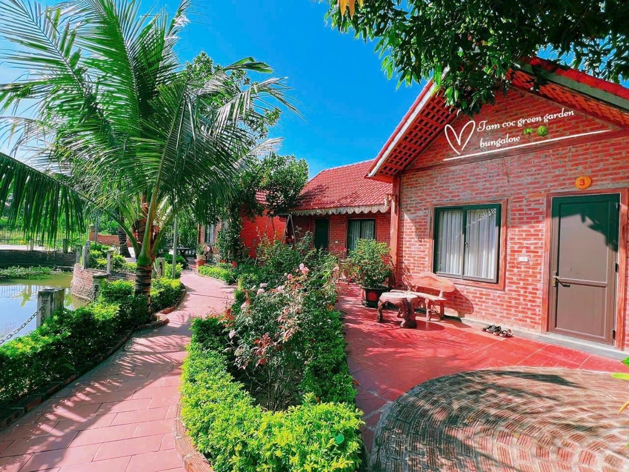 Tam Coc Green Garden Bungalow Ниньбинь Экстерьер фото