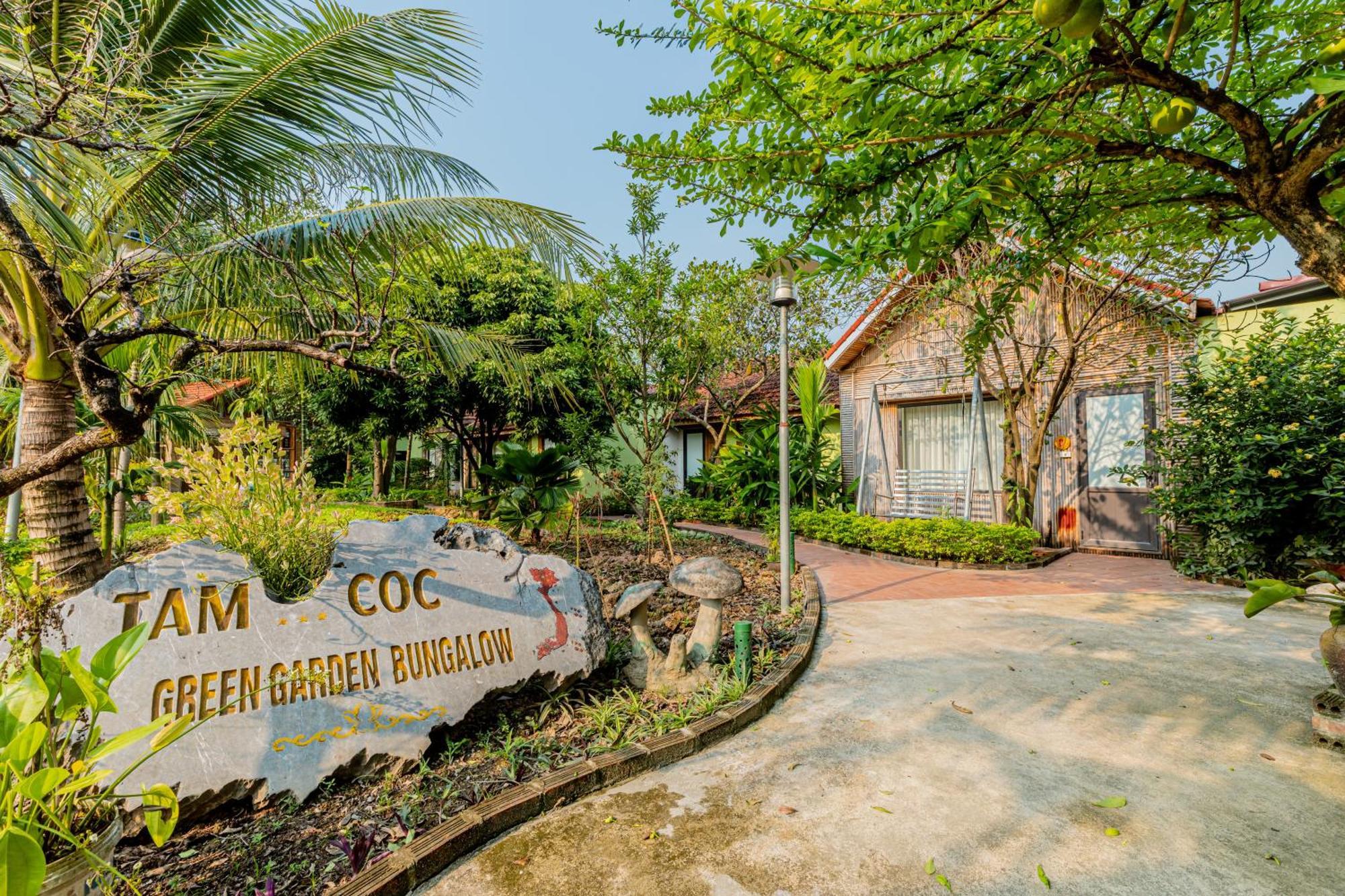 Вилла Tam Coc Green Garden Bungalow Ниньбинь Экстерьер фото