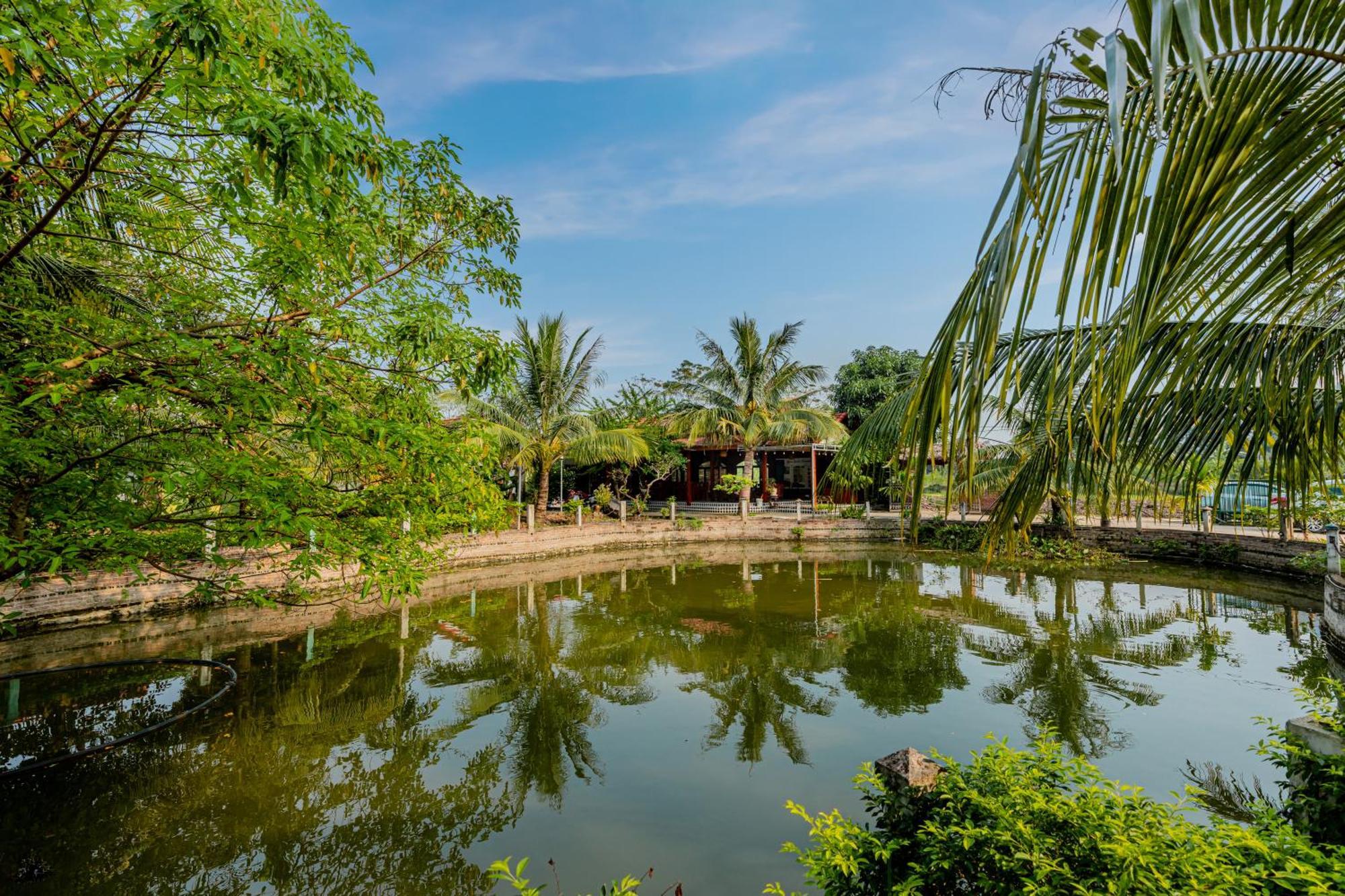 Вилла Tam Coc Green Garden Bungalow Ниньбинь Экстерьер фото