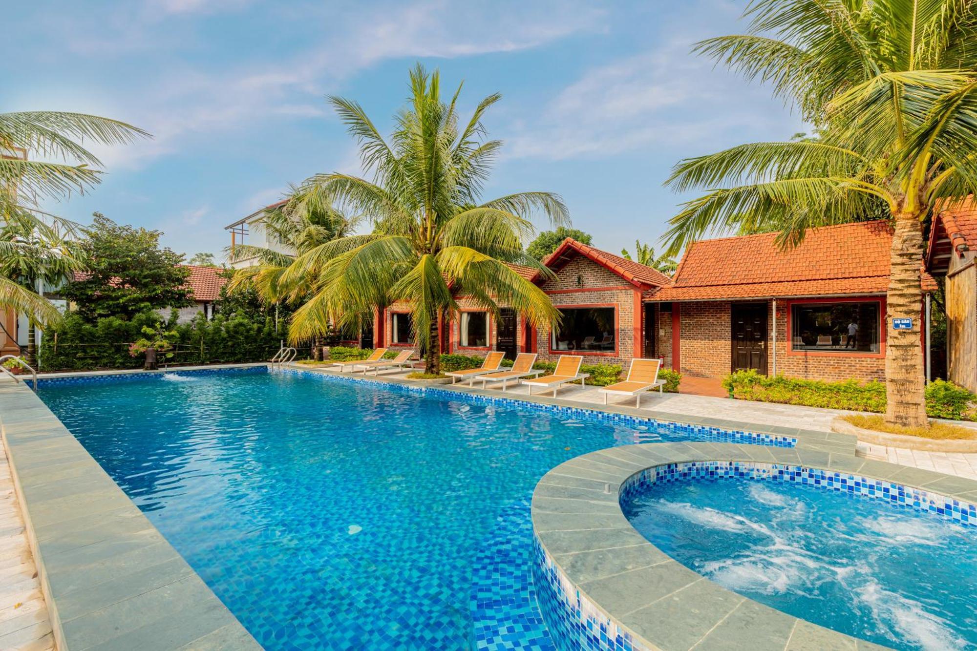 Tam Coc Green Garden Bungalow Ниньбинь Экстерьер фото