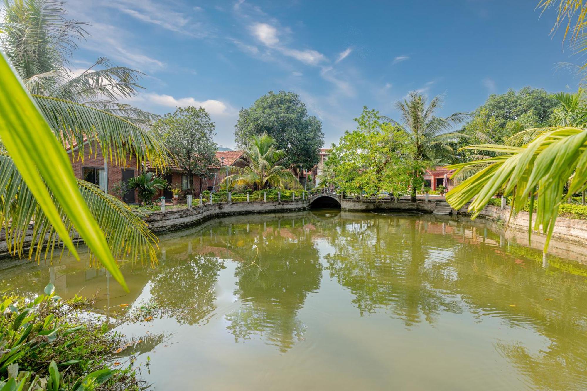 Вилла Tam Coc Green Garden Bungalow Ниньбинь Экстерьер фото