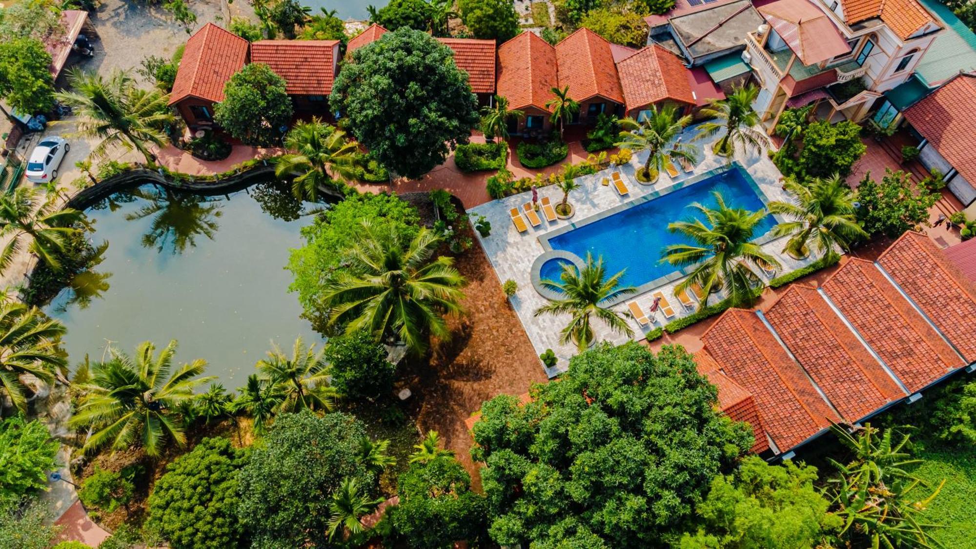 Tam Coc Green Garden Bungalow Ниньбинь Экстерьер фото