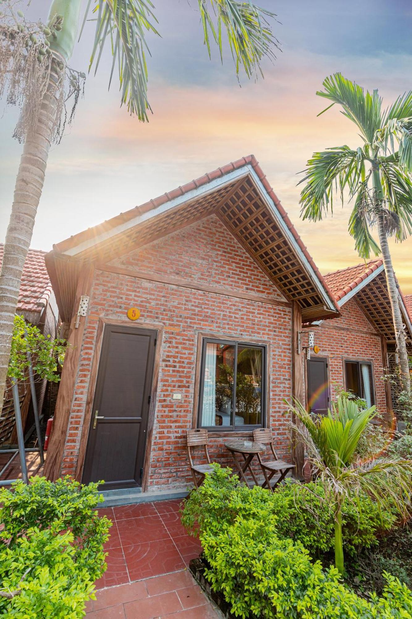 Tam Coc Green Garden Bungalow Ниньбинь Экстерьер фото