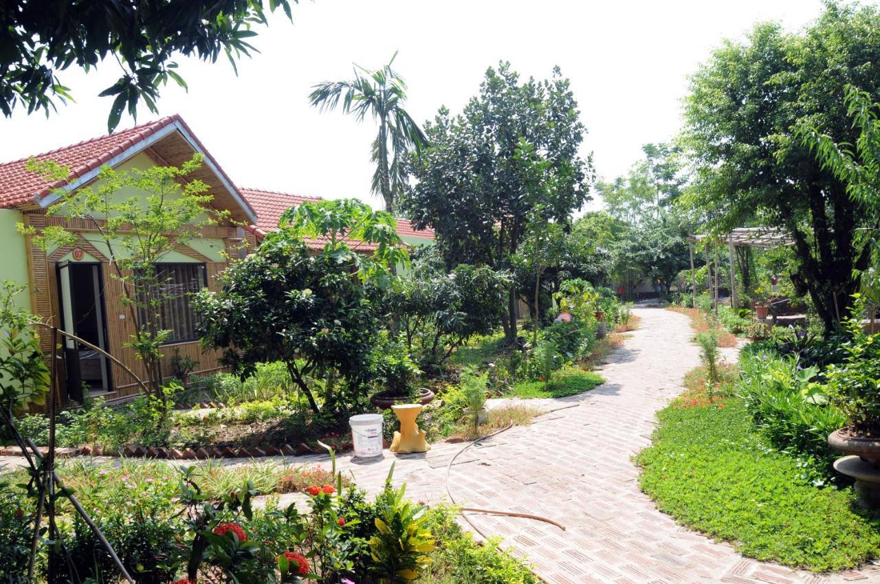 Вилла Tam Coc Green Garden Bungalow Ниньбинь Экстерьер фото